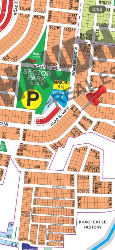 DHA Phase 9 Prism Sector P 80 Feet Road Ideal Location