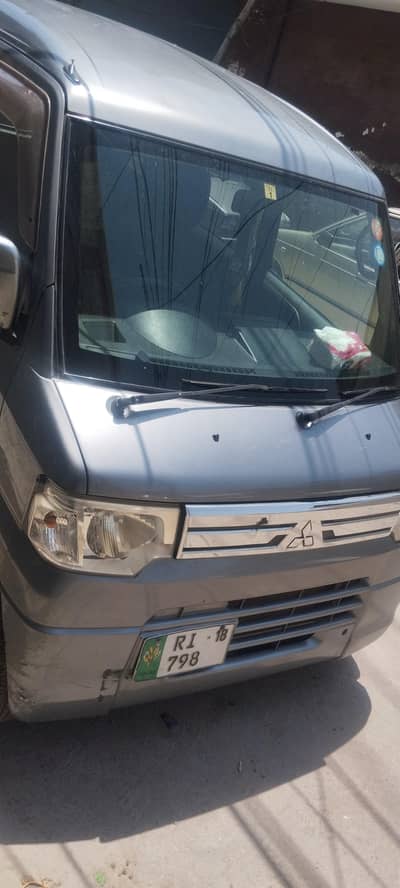Mitsubishi Minicab Bravo 2013 import 2018 full option turbo engine