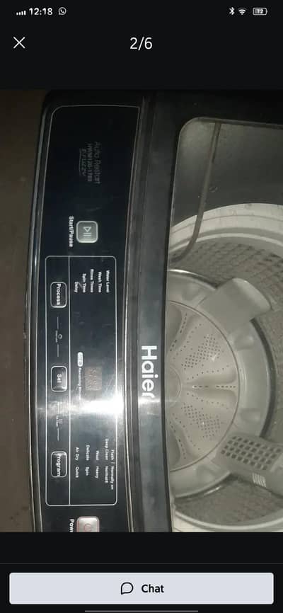 HAIER FULL AUTOMATIC MACHINE