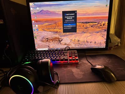 Gaming pc full setup