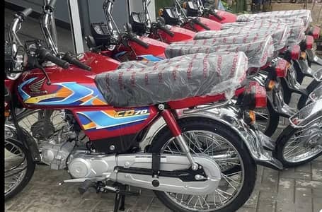 Honda CD 70 Model 2026 Brand new on Showroom