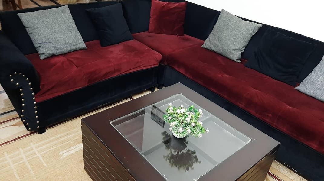 L shaped sofa 1