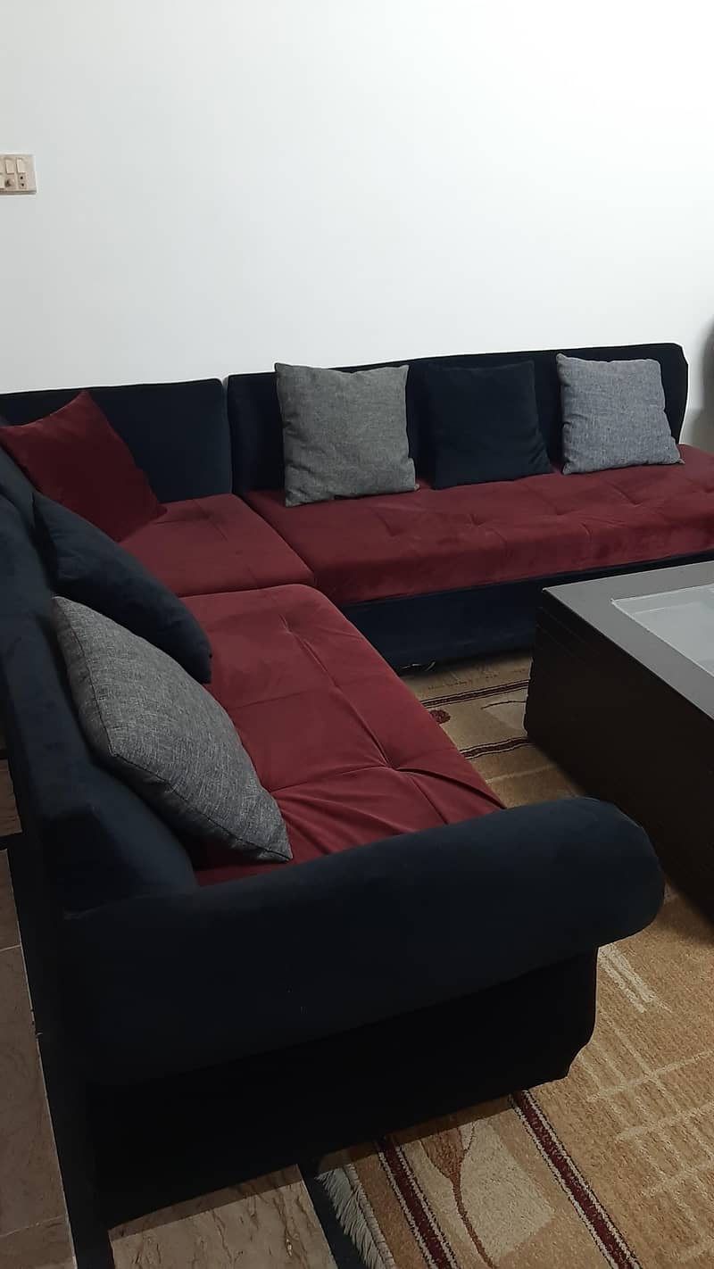 L shaped sofa 2