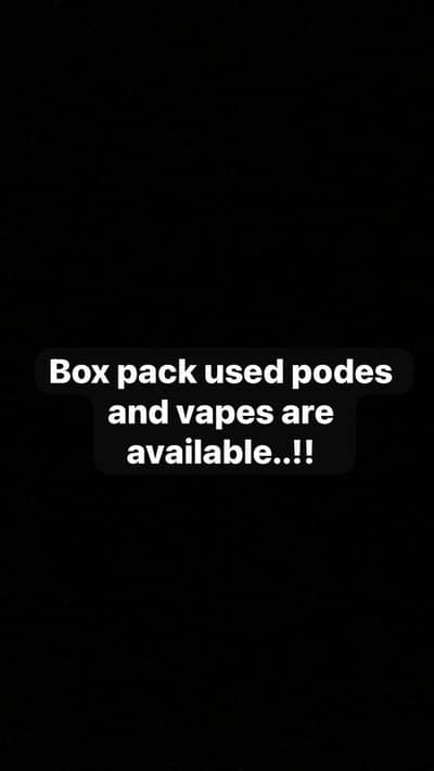 podes and vapes