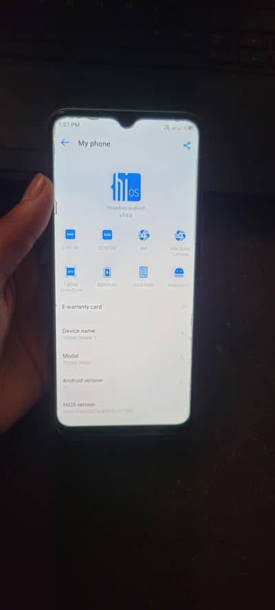 Tecno Spark 7(urgent sale )