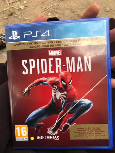 Ps4 spiderman marvel
