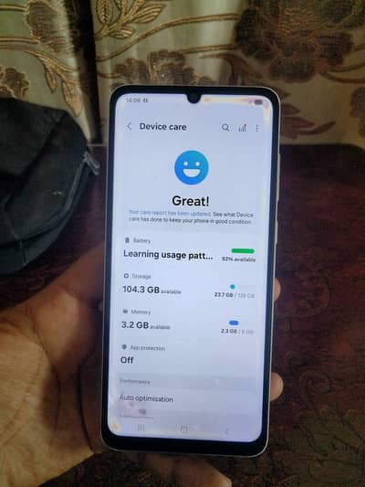 Samsung Galaxy a05 6/128 approved only phone screen me nishan hai