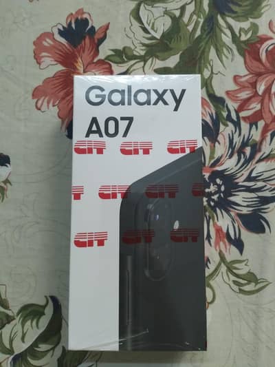 Samsung A07 Black Box Pack 4Gb 64Gb