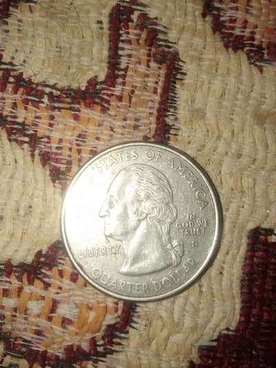 united state 25 cent coin