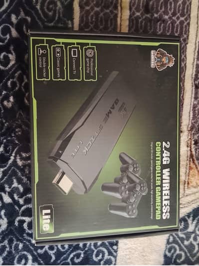 2.4G wireless cantroller Gamepad with Game stick