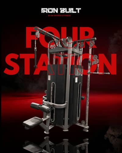 Four station multi gym machine | commercial grade | 12 gauge steel |