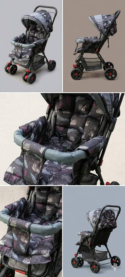 Premium Foldable Baby Stroller – Like New (Used Only 1 Month)