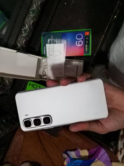 Infinix Hot 60 Pro+ 10/10 with Original Box Charger