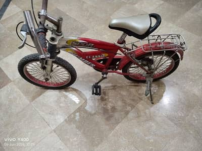 Pair of two bicycles.