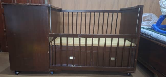 Wooden Baby Cot