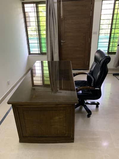 Office Executive Table + Chair