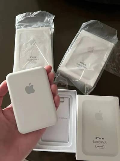 magsafe wireless power bank 5000mah fast charge white