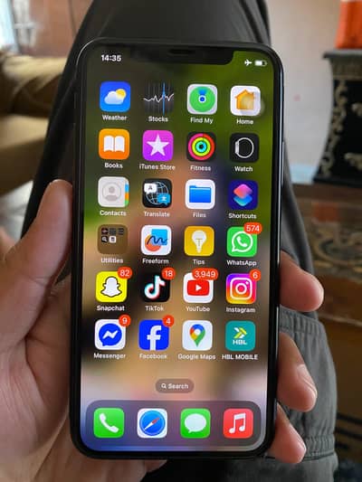 Apple iPhone X 256gb Fectory unlocked water pack
