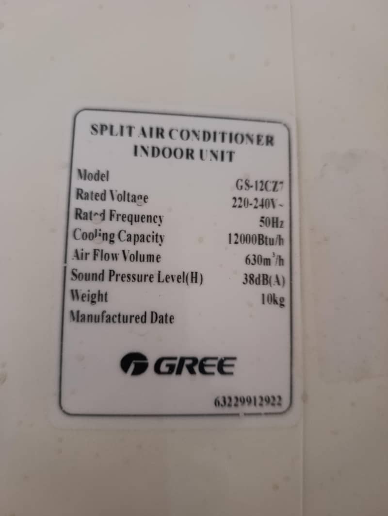 Gree Split Ac 1