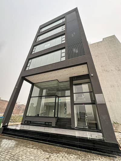 PRIME 4 MARLA COMMERCIAL BUILDING FOR SALE HIGH RENTAL INCOME MAIN BOULEVARD LOCATION
