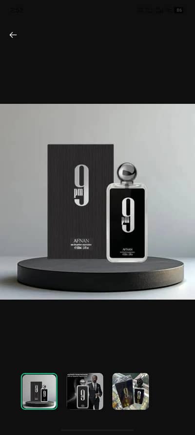 9 PM BY AFNAN MEN PERFUME 100ML