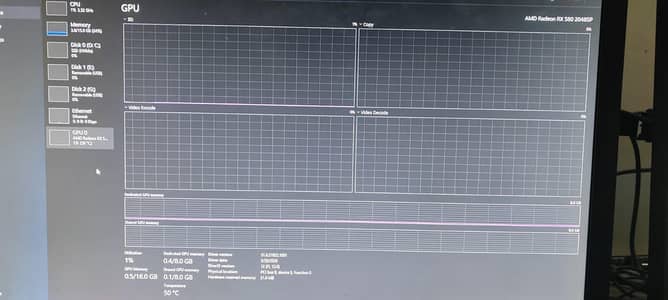 AMD Ryzen 5 2600 - 8 gb DDR 3200 - AMD Rx 580 8 gb DDR5