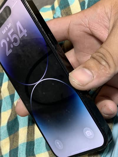 Apple iPhone 14 Pro watrpack totl Genioun 128gb PTA Approved with Box