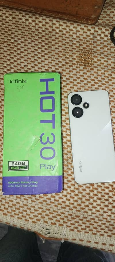 Infinix Hot 30 Play no open repair all original