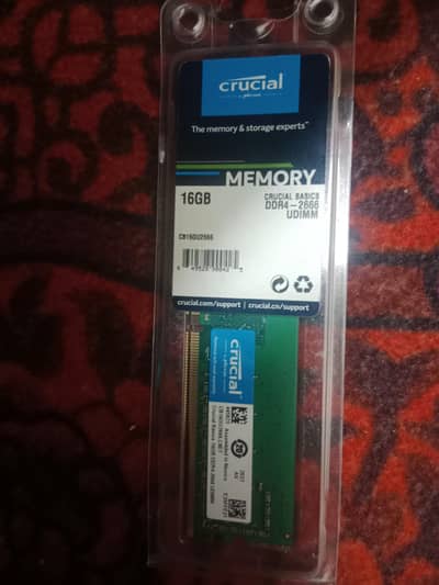 Crucial brand RAM for sale