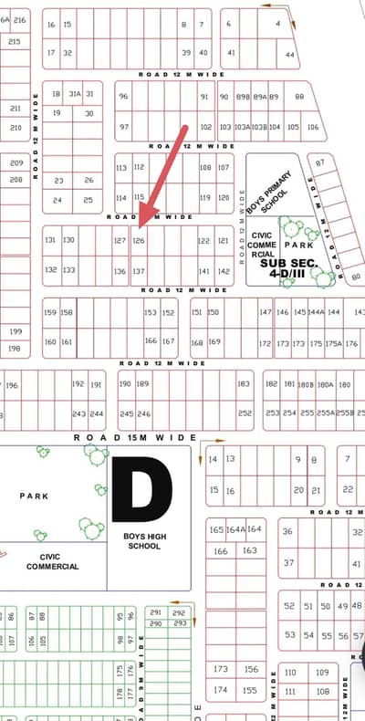 RMT 1KANAL PLOT FOR SALE ZONE 4