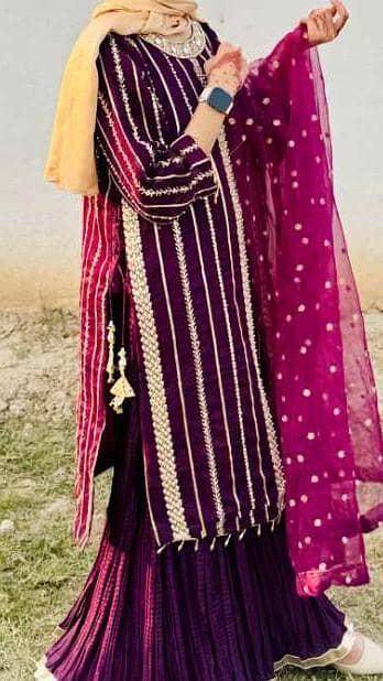 shrara with long shirt for sale