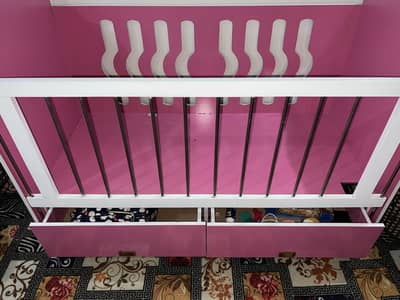 Baby cot with Mattress