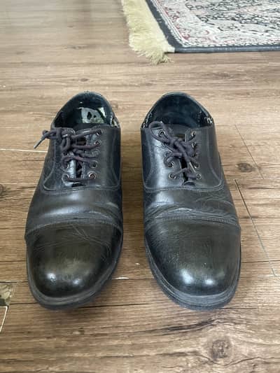 Oxford Black Formal Shoes – Size 8