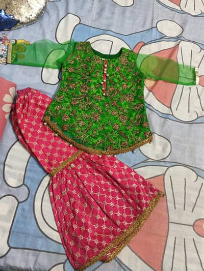 fancy gharara for girl
