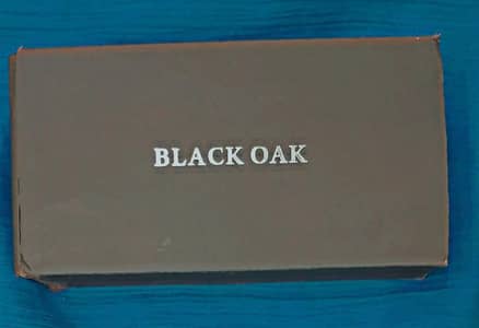 Black oak watch made in Sweden