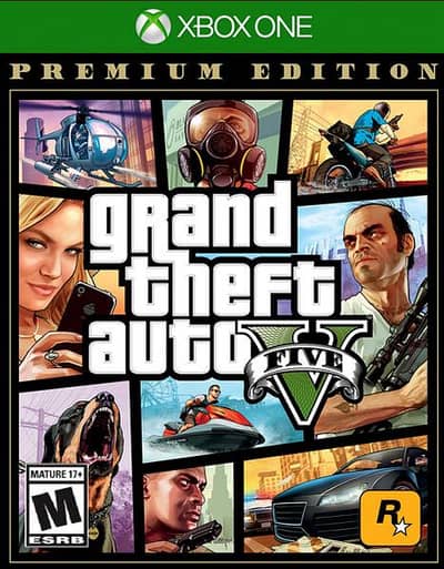 Xbox one gta 5 game