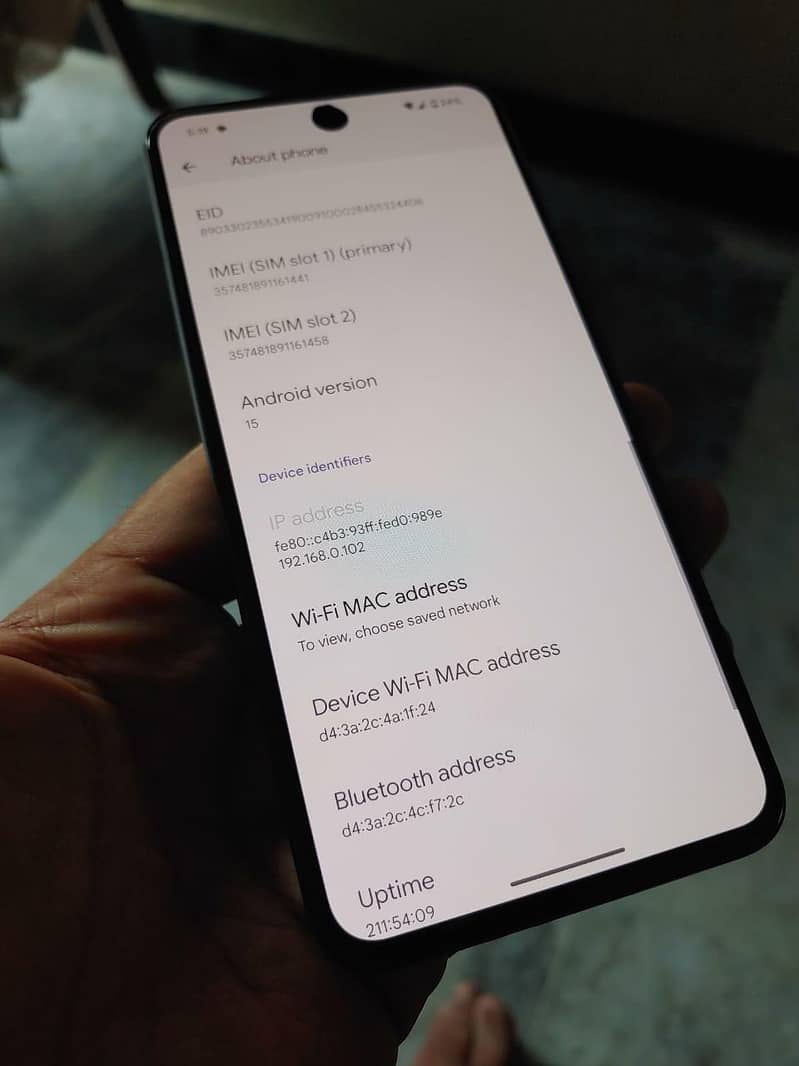 Google Pixel 8 7