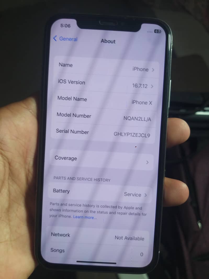 Apple iPhone X urgent sale 6