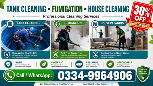 Pest control Termite Expert,Fumigation Services, Water Tank Cleaning