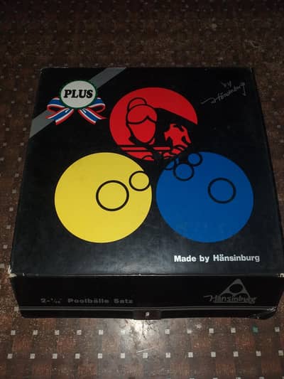 8 ball pool balls no used only box open  2-¹/¹⁶ poolbälle satz