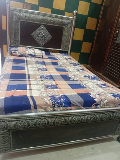 Steeliness Steel Double bed for sale