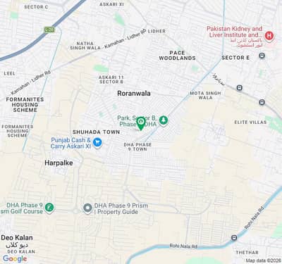 builder location 40ft road plot in reasonable price for sale in DHA 9town