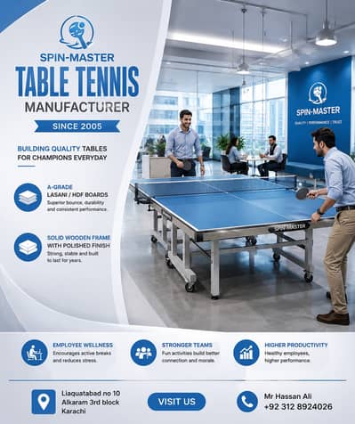 Iron stand table / Office use Table tennis / table tennis wholeseller