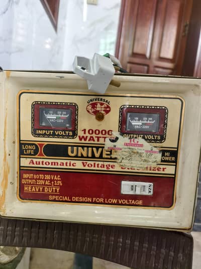 universal stabilizer 10000 watt for sale like new
