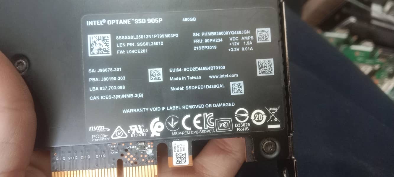 OPTANE SSD 1