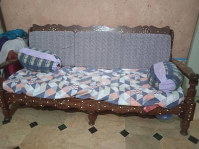 sheesham  wood sofa pure wood life time sofa