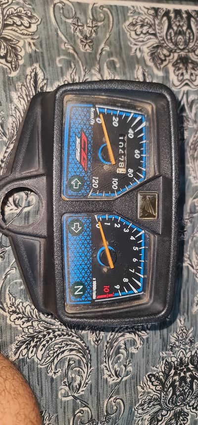 125cg 2024 model meter