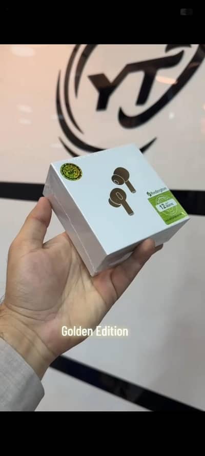 AirPods Pro 2nd Generation Golden Edition – Brand New Wireless Earbuds