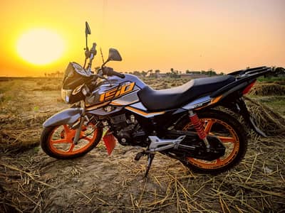 Honda 150 Silver Color latest model fresh condition