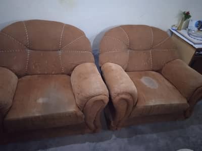 2 one seater and one 3 seater